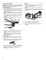 Preview for 10 page of Maytag M1TXEGMY User Instructions