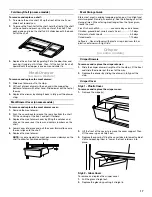 Preview for 17 page of Maytag M1TXEGMY User Instructions