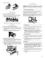 Preview for 19 page of Maytag M1TXEGMY User Instructions