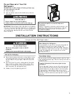 Preview for 3 page of Maytag M1TXEGMYW User Instructions