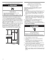 Preview for 4 page of Maytag M1TXEGMYW User Instructions