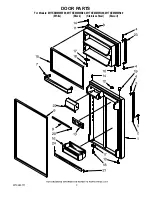 Preview for 3 page of Maytag M1TXEMMWB00 Cabinet Parts