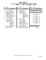 Preview for 8 page of Maytag M1TXEMMWB00 Cabinet Parts