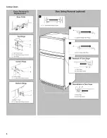 Preview for 8 page of Maytag M1TXEMMWQ - 21.0 cu. Ft. Top Freezer Refrigerator User Instructions