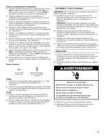 Preview for 19 page of Maytag M1TXEMMWQ - 21.0 cu. Ft. Top Freezer Refrigerator User Instructions