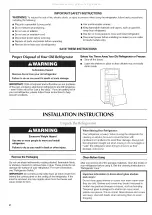 Preview for 2 page of Maytag M1TXEMMWQ User Instructions