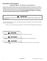 Preview for 2 page of Maytag MAT12CSA Service Manual