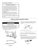 Preview for 6 page of Maytag MAT14PD Installation Instructions Manual