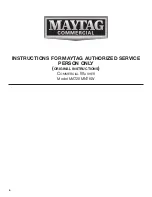 Preview for 6 page of Maytag MAT20MNTKW Instructions Manual