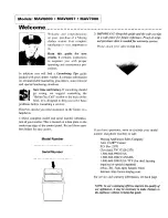 Preview for 2 page of Maytag MAV-4 User Manual