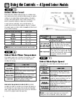 Preview for 6 page of Maytag MAV MAV-2 Use And Care Manual