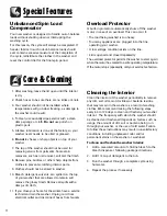 Preview for 12 page of Maytag MAV MAV-2 Use And Care Manual