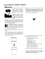 Preview for 2 page of Maytag MAV7057 User Manual