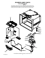 Preview for 3 page of Maytag MBB1952HEW - 19 cu. Ft. Bottom Mount Refrigerator Cabinet Parts