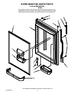 Preview for 9 page of Maytag MBB1952HEW - 19 cu. Ft. Bottom Mount Refrigerator Cabinet Parts