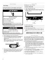 Preview for 6 page of Maytag MBCM24FWBS Use And Care Manual