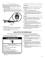 Предварительный просмотр 19 страницы Maytag MBCM24FWBS Use And Care Manual