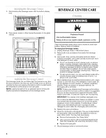 Preview for 8 page of Maytag MBCM24FWBS00 Use & Care Manual