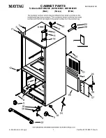 Maytag MBF1956KEB11 Cabinet Parts preview