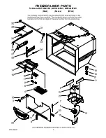 Preview for 3 page of Maytag MBF1956KEB11 Cabinet Parts