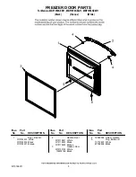 Preview for 5 page of Maytag MBF1956KEB11 Cabinet Parts