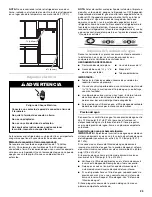 Preview for 23 page of Maytag MBF1958WEB - 18.6 cu. Ft. Bottom Mount Refrigerator User Instructions