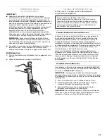 Preview for 57 page of Maytag MBF1958WEB - 18.6 cu. Ft. Bottom Mount Refrigerator User Instructions