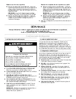 Preview for 59 page of Maytag MBF1958WEB - 18.6 cu. Ft. Bottom Mount Refrigerator User Instructions