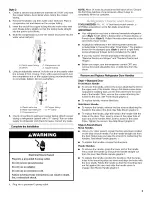 Preview for 5 page of Maytag MBF1958WES - 19.0 cu. Ft. Bottom Freezer Refrigerator User Instructions