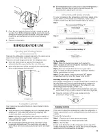 Preview for 11 page of Maytag MBF1958WES - 19.0 cu. Ft. Bottom Freezer Refrigerator User Instructions