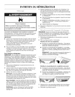 Preview for 35 page of Maytag MBF1958WES - 19.0 cu. Ft. Bottom Freezer Refrigerator User Instructions