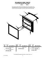 Preview for 5 page of Maytag MBF2262HEB13 Parts List