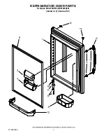 Предварительный просмотр 7 страницы Maytag MBL1956KES3 Cabinet Parts