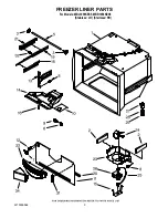 Preview for 3 page of Maytag MBL1956KES5 Cabinet Parts