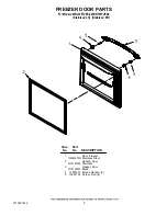 Preview for 5 page of Maytag MBL1957VES2 Parts List