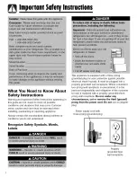 Preview for 2 page of Maytag MBL2256KES - Refrigerator w/ Bottom Freezer Use & Care Manual