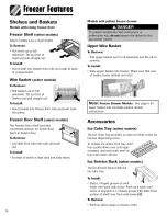 Preview for 20 page of Maytag MBL2256KES - Refrigerator w/ Bottom Freezer Use & Care Manual