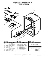 Preview for 6 page of Maytag MBL2256KES3 Parts List