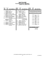 Preview for 10 page of Maytag MBL2256KES3 Parts List