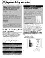 Preview for 2 page of Maytag MCD2257KES - 21.6 cu. Ft Use And Care Manual