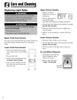 Preview for 28 page of Maytag MCD2257KES - 21.6 cu. Ft Use And Care Manual