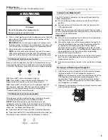 Preview for 5 page of Maytag MCD2358WEB - 23' Cabinet Depth Refrigerator User Instructions