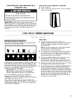 Preview for 17 page of Maytag MCD2358WEB - 23' Cabinet Depth Refrigerator User Instructions