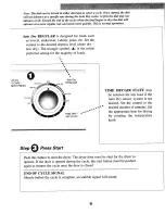 Предварительный просмотр 7 страницы Maytag MD9206 User Manual