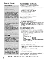 Предварительный просмотр 12 страницы Maytag MDB-1 User Manual