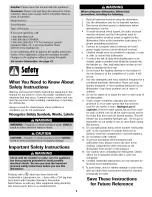 Предварительный просмотр 2 страницы Maytag MDB-9 Use & Care Manual