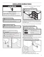 Предварительный просмотр 7 страницы Maytag MDB4409PAB Installation Instructions Manual