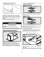 Предварительный просмотр 15 страницы Maytag MDB4409PAB Installation Instructions Manual