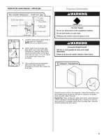 Предварительный просмотр 11 страницы Maytag MDB4409PAB0 Installation Instructions Manual