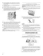 Предварительный просмотр 8 страницы Maytag MDB4621 Use And Care Manual